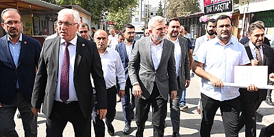 BAŞKAN GÖRGEL: “PAZARCIK KALKINACAK, KAHRAMANMARAŞ KAZANACAK”