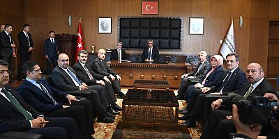 BAŞKAN GÖRGEL, SAĞLIK BAKANI MEMİŞOĞLU’NU MAKAMINDA AĞIRLADI
