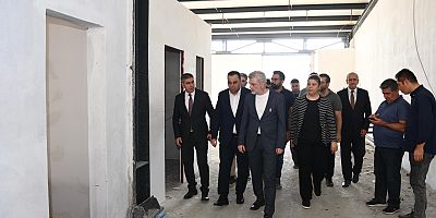 BAŞKAN GÖRGEL: “SEBZE VE MEYVE HALİMİZDE YENİ İŞ YERLERİNİ TESLİME HAZIRLIYORUZ”