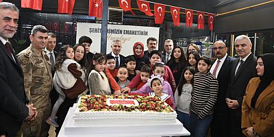 BAŞKAN GÖRGEL: ŞEHİTLERİMİZİN EMANETİ AİLELERİMİZ BAŞ TACIMIZ