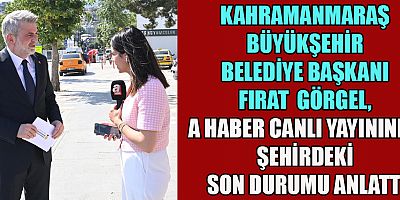 BAŞKAN GÖRGEL, ŞEHRİMİZDEKİ HER İNSANIMIZA ULAŞMAYA ÇALIŞIYORUZ