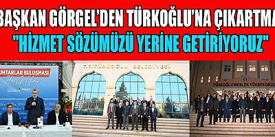 BAŞKAN GÖRGEL SORUNLARI YERİNDE DİNLEDİ
