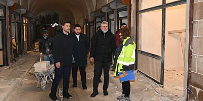 BAŞKAN GÖRGEL: “TARİHİ KAPALI ÇARŞI’MIZIN RESTORASYONU TAMAMLANIYOR”