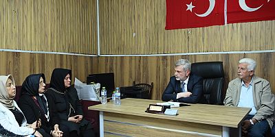 BAŞKAN GÖRGEL “TEKKELİ HEMŞEHRİLERİMİZİN DESTEĞİYLE SÜRECİ HIZLANDIRMAK İSTİYORUZ”