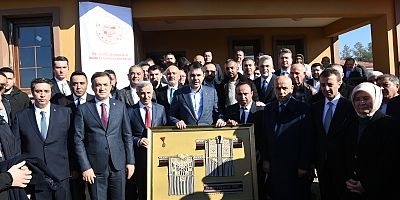 BAŞKAN GÖRGEL VE BAKAN KURUM, ALANDA YÜRÜTÜLEN ÇALIŞMALARI YERİNDE İNCELEDİ