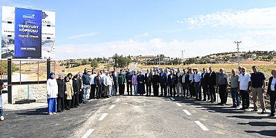 BAŞKAN GÖRGEL “YENİYURT MAHALLEMİZE İNŞA ETTİĞİMİZ YENİ KÖPRÜMÜZ HAYIRLI OLSUN”