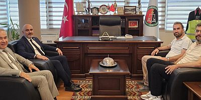  BAŞKAN GÜL’E VEDA ZİYARETİ