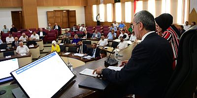 Kahramanmaraş Büyükşehir Belediyesi Ağustos ayı Olağan Meclis Toplantısı gerçekleştirildi.