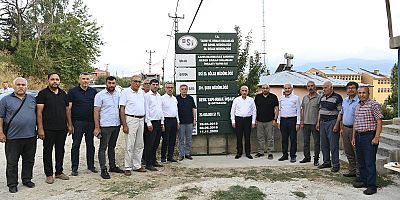 BAŞKAN GÜNGÖR, ANDIRIN’DAKİ YATIRIMLARI YERİNDE İNCELEDİ
