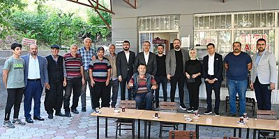 BAŞKAN GÜNGÖR AZERBAYCAN BULVARI’NDA ESNAFLARLA BİR ARAYA GELDİ