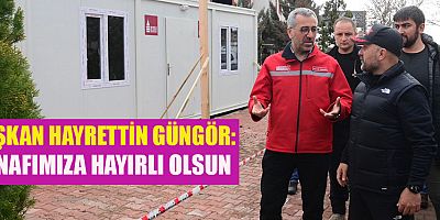 BAŞKAN GÜNGÖR: BALLICA PREFABRİK ÇARŞI HİZMETE HAZIR