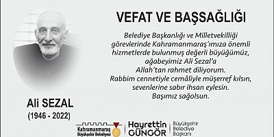 BAŞKAN GÜNGÖR “BAŞIMIZ SAĞ OLSUN”