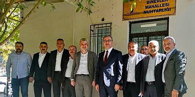 BAŞKAN GÜNGÖR BİNEVLER’DE BÖLGE MUHTARLARI İLE BULUŞTU