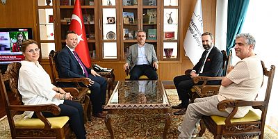 BAŞKAN GÜNGÖR BÜYÜKELÇİ YARDIMCISI WESTSTRATE’Yİ AĞIRLADI
