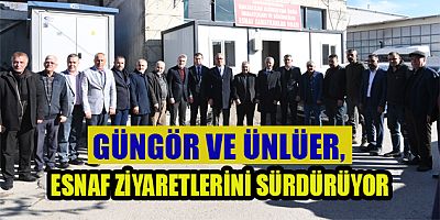 BAŞKAN GÜNGÖR DAİMA ESNAFIMIZIN YANINDAYIZ