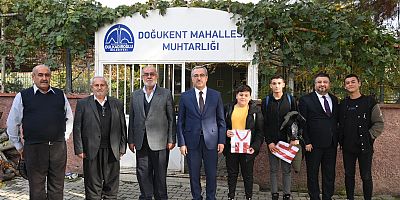 BAŞKAN GÜNGÖR’DEN DOĞUKENT ZİYARETİ