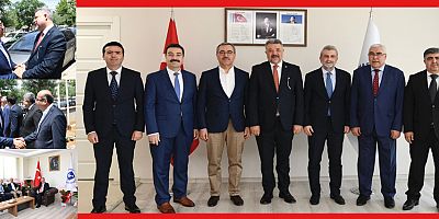 BAŞKAN GÜNGÖR’DEN KALIN’A HAYIRLI OLSUN ZİYARETİ