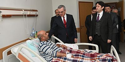 BAŞKAN GÜNGÖR’DEN ŞEHİR HASTANESİ’NE ZİYARET