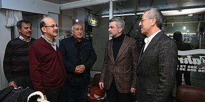 BAŞKAN GÜNGÖR, ESNAFLARLA SOHBET ETTİ