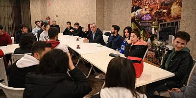 BAŞKAN GÜNGÖR “GENÇLERİMİZ İÇİN ÇALIŞMAYA DEVAM EDİYORUZ”