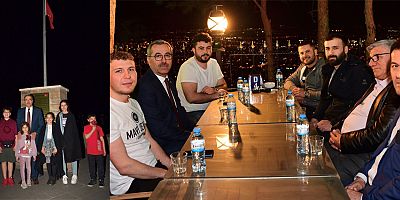 BAŞKAN GÜNGÖR “GENÇLERİMİZLE SOHBET İÇİMİZİ ISITTI”
