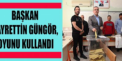 BAŞKAN GÜNGÖR, HEMŞEHRİLERİMİZİN SANDIĞA OLAN İLGİSİ MEMNUNİYET VERİCİ
