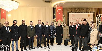 BAŞKAN GÜNGÖR, İFTARDA KAHRAMAN GAZİLER VE AİLELERİYLE BİR ARAYA GELDİ