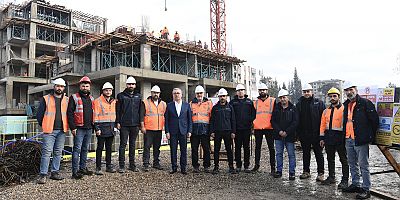 BAŞKAN GÜNGÖR, “İNŞASINA BAŞLANAN KENTSEL TASARIM PROJELERİ 1 YILDA TAMAMLANACAK”