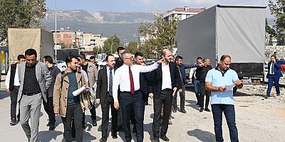 BAŞKAN GÜNGÖR “KAHRAMANMARAŞ’I EL BİRLİĞİYLE İNŞA EDİYORUZ”