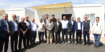 BAŞKAN GÜNGÖR “KALICI KONUTLAR HIZLA YÜKSELİYOR”