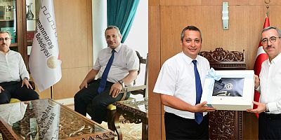 BAŞKAN GÜNGÖR KAYMAKAM OKATAN’I AĞIRLADI