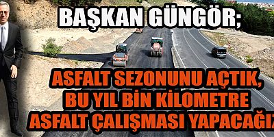 BAŞKAN GÜNGÖR KUZEY ÇEVRE YOLU’NDA KONFOR ARTTI