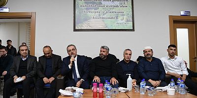 BAŞKAN GÜNGÖR, MECLİS BAŞKANVEKİLİ ARİF ŞEN’İN MEVLİDİNE KATILDI