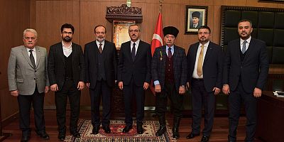 BAŞKAN GÜNGÖR MEHMET GÖRMEZ’İ AĞIRLADI
