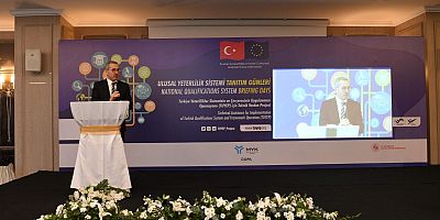 BAŞKAN GÜNGÖR, MESLEKİ YETERLİLİK KURUMU’NUN PROGRAMINA KATILDI