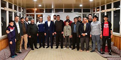 BAŞKAN GÜNGÖR RAMAZAN BULUŞMALARINI SÜRDÜRÜYOR