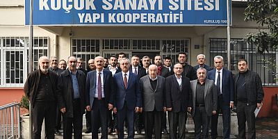 BAŞKAN GÜNGÖR: “SANAYİ SİTEMİZE 100 MİLYON TL’LİK YATIRIM YAPIYORUZ”