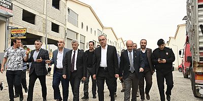 BAŞKAN GÜNGÖR, “SANAYİ SİTESİNDE DÖNÜŞÜM BAŞLIYOR”