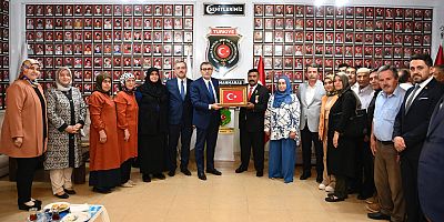 BAŞKAN GÜNGÖR ŞEHİT AİLELERİ VE GAZİLERLE BİR ARAYA GELDİ