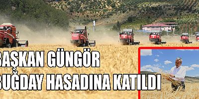 BAŞKAN GÜNGÖR ŞEHRİMİZ  TARIM ALANINDA ÇOK CİDDİ POTANSİYELE SAHİP