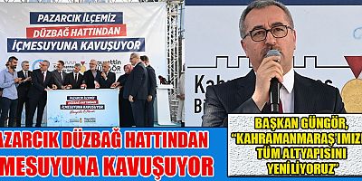 BAŞKAN GÜNGÖR ŞEHRİN ALTYAPISI TAMAMEN YENİLENİYOR