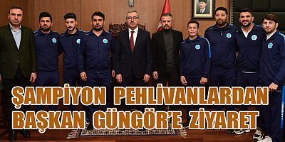 BAŞKAN GÜNGÖR SPORCULARIMIZI  TEBRİK EDİYORUM