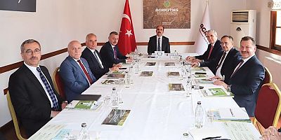 BAŞKAN GÜNGÖR TARIM ŞEHİRLERİ BİRLİĞİ TOPLANTISINA KATILDI