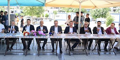 BAŞKAN GÜNGÖR, TÜRKOĞLU’NDA VATANDAŞLARLA BAYRAMLAŞTI