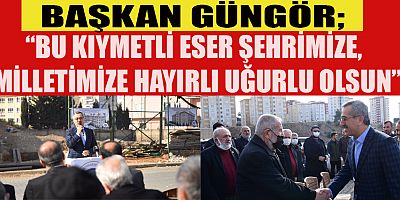 @BAŞKAN GÜNGÖR

@KAHRAMANMARAŞ