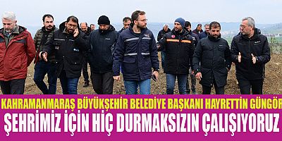 BAŞKAN GÜNGÖR “YENİ BARINMA ALANLARI OLUŞTURULUYOR”