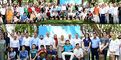 BAŞKAN GÜNGÖR, YKS’DE DERECEYE GİREN ÖĞRENCİLERLE BULUŞTU