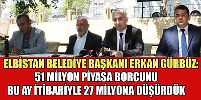 BAŞKAN GÜRBÜZ, ÇALIŞMALARI DEĞERLENDİRDİ