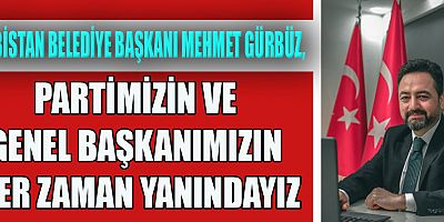 BAŞKAN GÜRBÜZ’DEN, 21’İNCİ KURULUŞ YIL DÖNÜMÜ MESAJI
