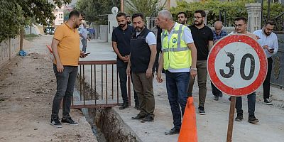 BAŞKAN GÜRBÜZ “İÇME SUYU İSALE HATTININ YENİLENMESİYLE BU SIKINTILARI AŞACAĞIZ”